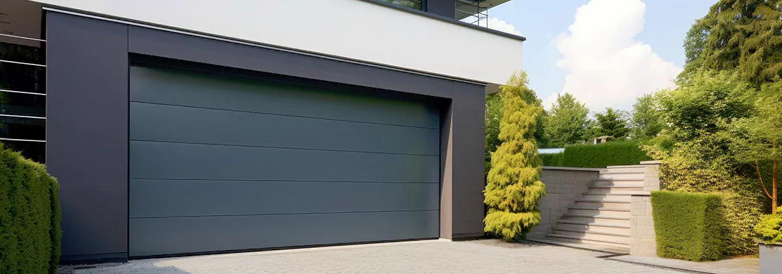 Haas Galvanized Steel Garage Door in Palatine, IL