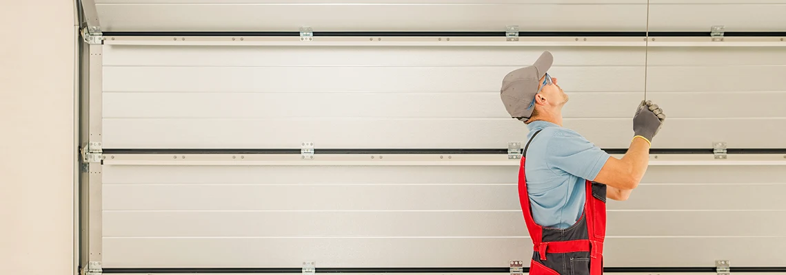 Aluminum Garage Door Installation in Palatine, Illinois