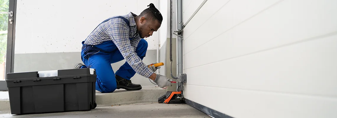 Garage Door Track Repair in Palatine, IL