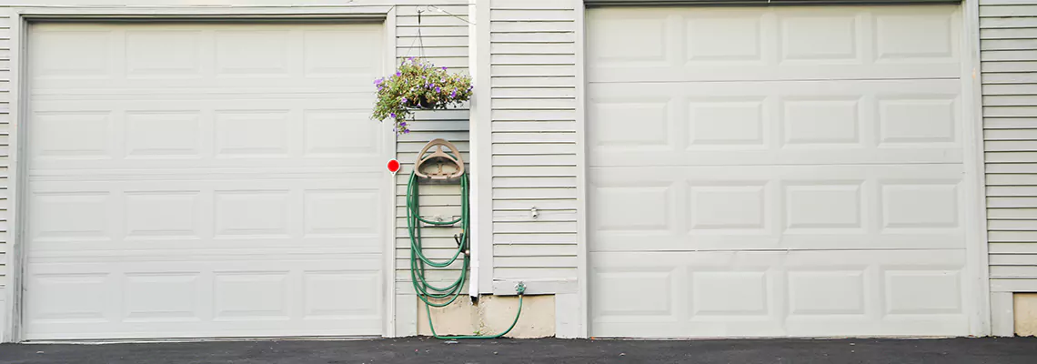 Sectional Garage Door Dropped Down Repair in Palatine, Illinois